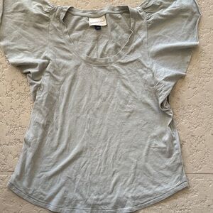 Universal Thread Light Gray Short Sleeve Top